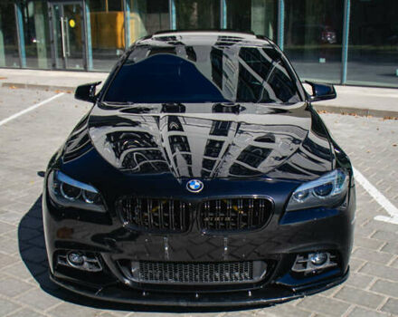 Чорний БМВ 5 Серія, об'ємом двигуна 2 л та пробігом 233 тис. км за 15200 $, фото 1 на Automoto.ua