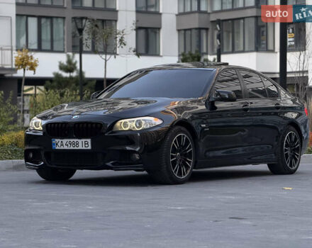 Чорний БМВ 5 Серія, об'ємом двигуна 2 л та пробігом 236 тис. км за 12500 $, фото 2 на Automoto.ua