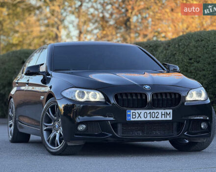 Черный БМВ 5 Серия, объемом двигателя 2.98 л и пробегом 168 тыс. км за 15555 $, фото 2 на Automoto.ua