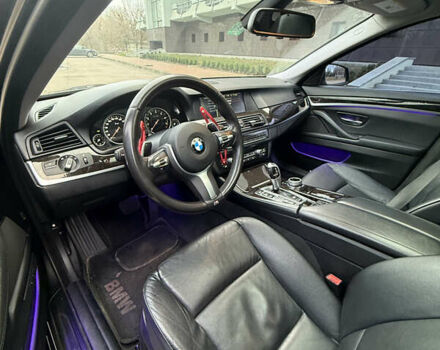 Чорний БМВ 5 Серія, об'ємом двигуна 3 л та пробігом 210 тис. км за 14600 $, фото 11 на Automoto.ua