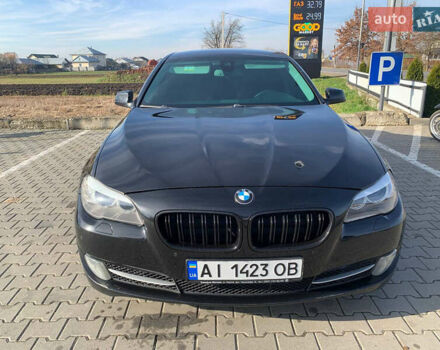 Черный БМВ 5 Серия, объемом двигателя 2 л и пробегом 235 тыс. км за 14500 $, фото 6 на Automoto.ua