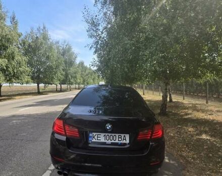 Черный БМВ 5 Серия, объемом двигателя 2 л и пробегом 208 тыс. км за 19000 $, фото 1 на Automoto.ua