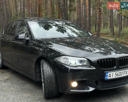 Черный БМВ 5 Серия, объемом двигателя 2 л и пробегом 210 тыс. км за 13200 $, фото 2 на Automoto.ua
