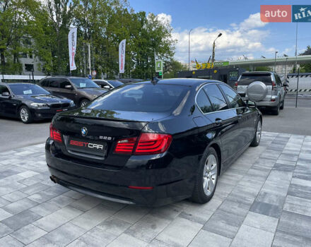 Черный БМВ 5 Серия, объемом двигателя 2 л и пробегом 140 тыс. км за 13900 $, фото 14 на Automoto.ua