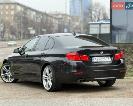 Чорний БМВ 5 Серія, об'ємом двигуна 2 л та пробігом 195 тис. км за 12999 $, фото 8 на Automoto.ua