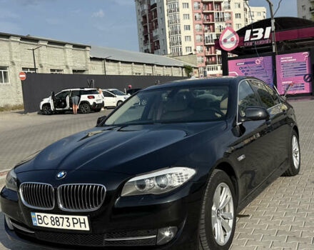 Черный БМВ 5 Серия, объемом двигателя 2 л и пробегом 204 тыс. км за 16500 $, фото 5 на Automoto.ua