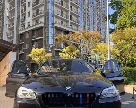 Черный БМВ 5 Серия, объемом двигателя 2.99 л и пробегом 180 тыс. км за 16000 $, фото 1 на Automoto.ua