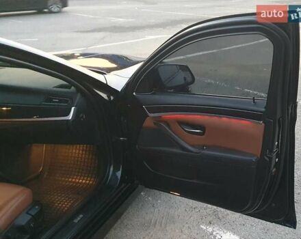 Черный БМВ 5 Серия, объемом двигателя 2 л и пробегом 363 тыс. км за 13999 $, фото 8 на Automoto.ua