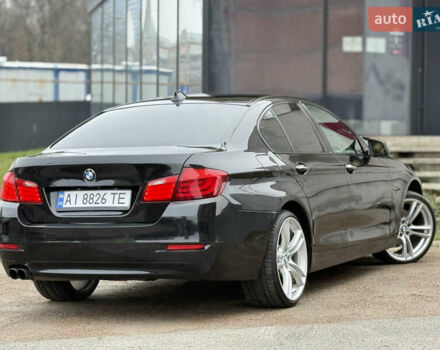 Чорний БМВ 5 Серія, об'ємом двигуна 2 л та пробігом 195 тис. км за 12999 $, фото 7 на Automoto.ua