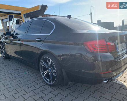 Черный БМВ 5 Серия, объемом двигателя 2 л и пробегом 235 тыс. км за 14500 $, фото 2 на Automoto.ua