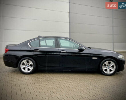Черный БМВ 5 Серия, объемом двигателя 2 л и пробегом 151 тыс. км за 13600 $, фото 1 на Automoto.ua