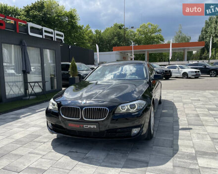 Черный БМВ 5 Серия, объемом двигателя 2 л и пробегом 140 тыс. км за 13900 $, фото 4 на Automoto.ua