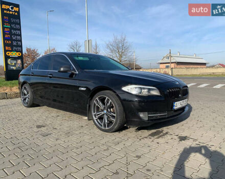 Черный БМВ 5 Серия, объемом двигателя 2 л и пробегом 235 тыс. км за 14500 $, фото 1 на Automoto.ua