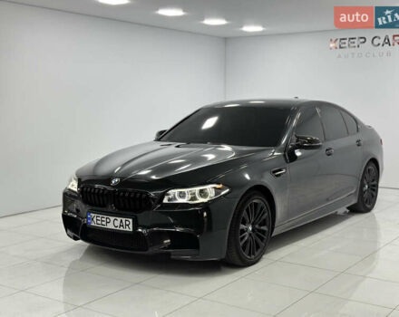 Черный БМВ 5 Серия, объемом двигателя 3 л и пробегом 190 тыс. км за 15500 $, фото 1 на Automoto.ua