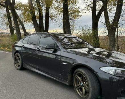 Чорний БМВ 5 Серія, об'ємом двигуна 2 л та пробігом 260 тис. км за 15200 $, фото 2 на Automoto.ua