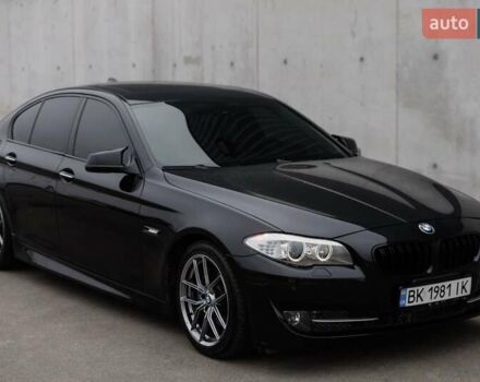 Черный БМВ 5 Серия, объемом двигателя 2 л и пробегом 172 тыс. км за 13500 $, фото 4 на Automoto.ua