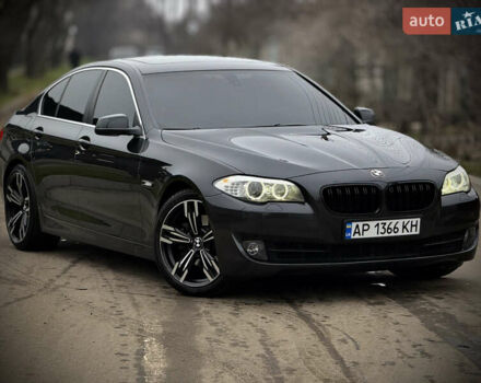 Черный БМВ 5 Серия, объемом двигателя 2 л и пробегом 200 тыс. км за 12800 $, фото 3 на Automoto.ua