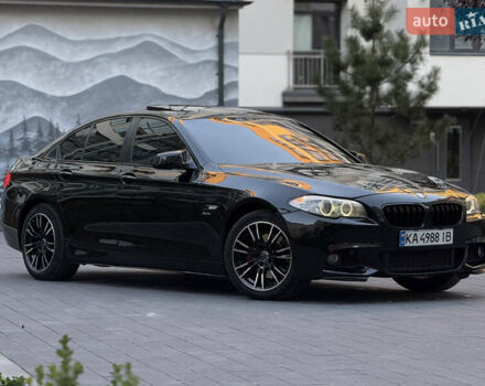 Чорний БМВ 5 Серія, об'ємом двигуна 2 л та пробігом 236 тис. км за 12500 $, фото 12 на Automoto.ua