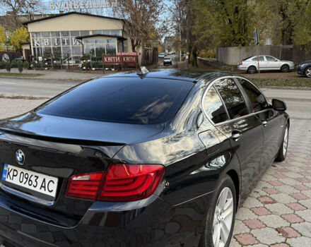 Черный БМВ 5 Серия, объемом двигателя 2 л и пробегом 202 тыс. км за 11799 $, фото 2 на Automoto.ua