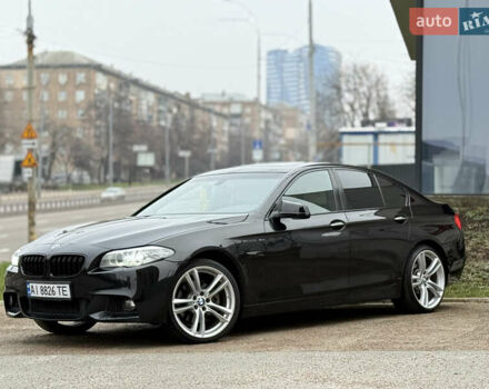 Чорний БМВ 5 Серія, об'ємом двигуна 2 л та пробігом 195 тис. км за 12999 $, фото 1 на Automoto.ua