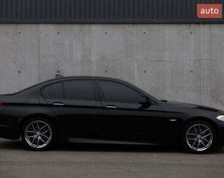 Черный БМВ 5 Серия, объемом двигателя 2 л и пробегом 172 тыс. км за 13500 $, фото 1 на Automoto.ua