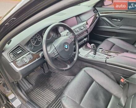 Черный БМВ 5 Серия, объемом двигателя 2 л и пробегом 222 тыс. км за 12500 $, фото 9 на Automoto.ua