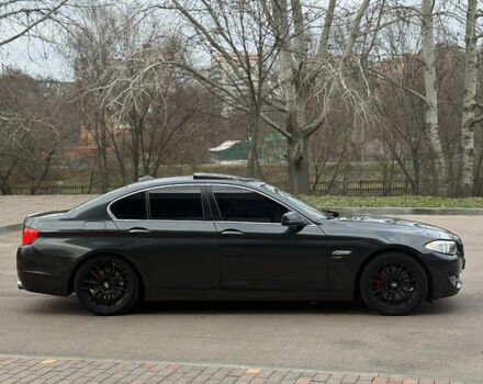 Чорний БМВ 5 Серія, об'ємом двигуна 3 л та пробігом 210 тис. км за 14600 $, фото 5 на Automoto.ua