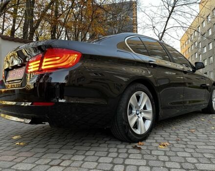 Черный БМВ 5 Серия, объемом двигателя 2 л и пробегом 236 тыс. км за 10250 $, фото 4 на Automoto.ua