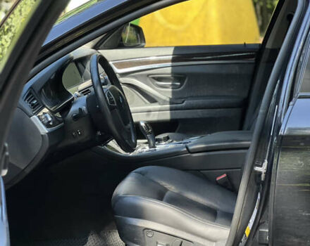 Чорний БМВ 5 Серія, об'ємом двигуна 2 л та пробігом 190 тис. км за 12500 $, фото 15 на Automoto.ua