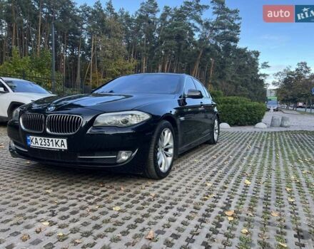 Черный БМВ 5 Серия, объемом двигателя 2 л и пробегом 159 тыс. км за 19900 $, фото 1 на Automoto.ua