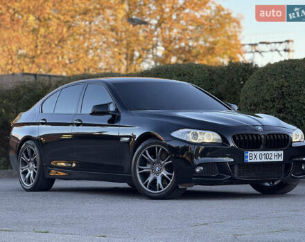 Черный БМВ 5 Серия, объемом двигателя 2.98 л и пробегом 168 тыс. км за 15555 $, фото 3 на Automoto.ua