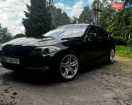 Черный БМВ 5 Серия, объемом двигателя 2 л и пробегом 245 тыс. км за 7000 $, фото 1 на Automoto.ua