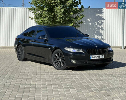 Черный БМВ 5 Серия, объемом двигателя 2 л и пробегом 322 тыс. км за 14799 $, фото 2 на Automoto.ua