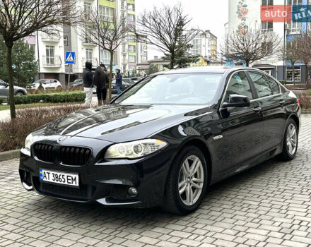 Чорний БМВ 5 Серія, об'ємом двигуна 2 л та пробігом 186 тис. км за 12999 $, фото 6 на Automoto.ua