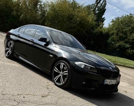Черный БМВ 5 Серия, объемом двигателя 3 л и пробегом 250 тыс. км за 16950 $, фото 1 на Automoto.ua