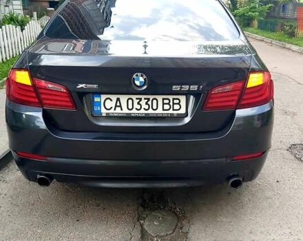 Черный БМВ 5 Серия, объемом двигателя 3 л и пробегом 152 тыс. км за 14150 $, фото 6 на Automoto.ua