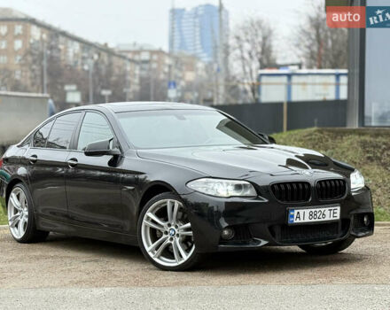 Чорний БМВ 5 Серія, об'ємом двигуна 2 л та пробігом 195 тис. км за 12999 $, фото 4 на Automoto.ua