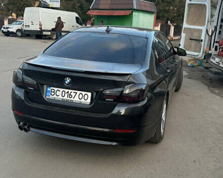 Чорний БМВ 5 Серія, об'ємом двигуна 2 л та пробігом 240 тис. км за 15500 $, фото 1 на Automoto.ua