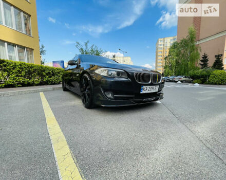 Черный БМВ 5 Серия, объемом двигателя 2 л и пробегом 195 тыс. км за 20000 $, фото 10 на Automoto.ua