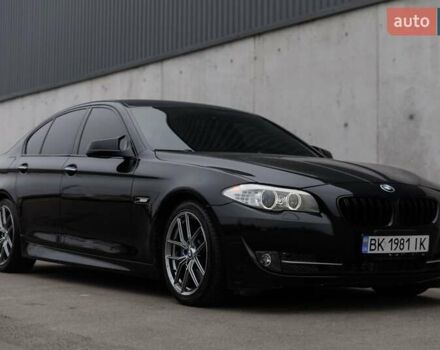 Черный БМВ 5 Серия, объемом двигателя 2 л и пробегом 172 тыс. км за 13500 $, фото 3 на Automoto.ua