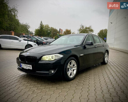 Черный БМВ 5 Серия, объемом двигателя 2 л и пробегом 151 тыс. км за 13600 $, фото 6 на Automoto.ua