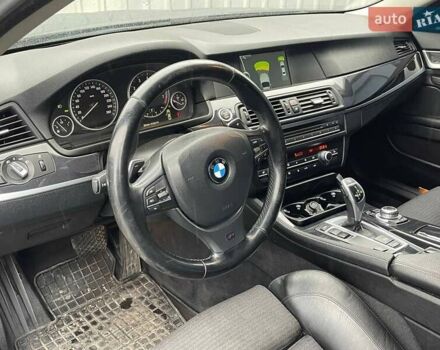 Черный БМВ 5 Серия, объемом двигателя 3 л и пробегом 206 тыс. км за 11500 $, фото 9 на Automoto.ua