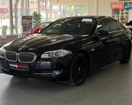 Черный БМВ 5 Серия, объемом двигателя 2 л и пробегом 247 тыс. км за 13490 $, фото 5 на Automoto.ua