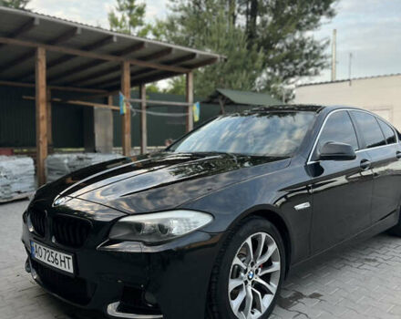 Чорний БМВ 5 Серія, об'ємом двигуна 2 л та пробігом 294 тис. км за 13700 $, фото 1 на Automoto.ua