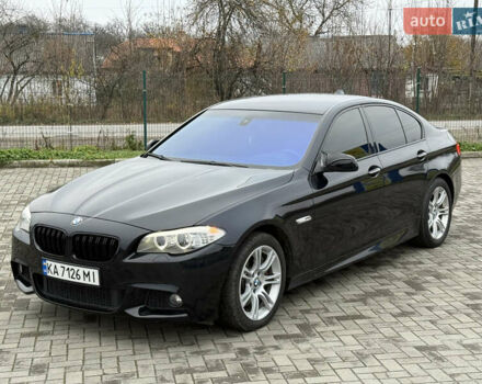 Черный БМВ 5 Серия, объемом двигателя 4.39 л и пробегом 267 тыс. км за 18500 $, фото 1 на Automoto.ua