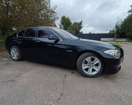 Черный БМВ 5 Серия, объемом двигателя 2 л и пробегом 115 тыс. км за 13500 $, фото 13 на Automoto.ua