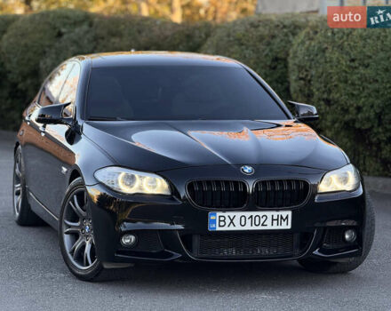 Черный БМВ 5 Серия, объемом двигателя 2.98 л и пробегом 168 тыс. км за 15555 $, фото 1 на Automoto.ua