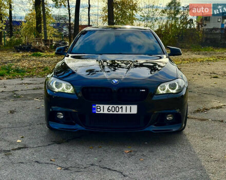 Черный БМВ 5 Серия, объемом двигателя 2 л и пробегом 207 тыс. км за 14200 $, фото 1 на Automoto.ua