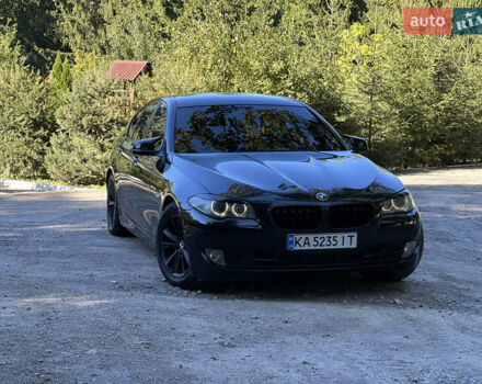 Черный БМВ 5 Серия, объемом двигателя 2 л и пробегом 322 тыс. км за 14799 $, фото 3 на Automoto.ua