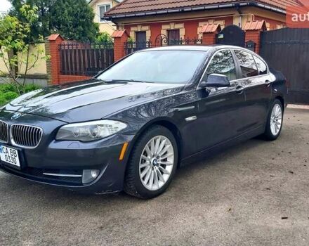 Черный БМВ 5 Серия, объемом двигателя 3 л и пробегом 152 тыс. км за 14150 $, фото 7 на Automoto.ua
